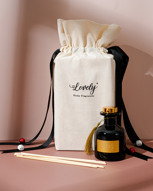 Reed Diffuser 120ml in canvass tote