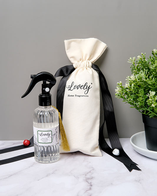 Home Spray in canvass tote